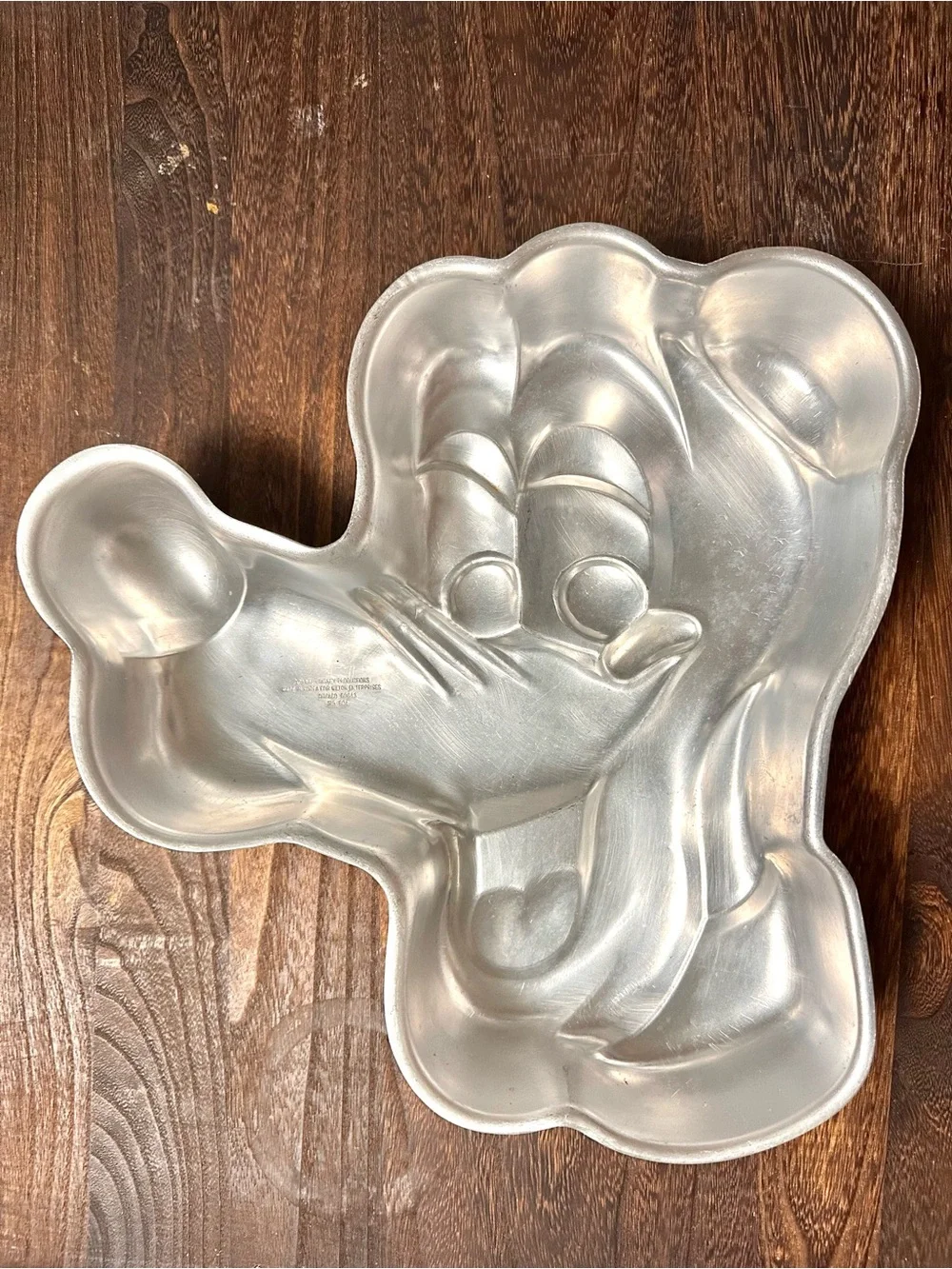 Vintage Walt Disney / Wilton Drum Major Mickey Mouse and Pluto Cake Pan Set